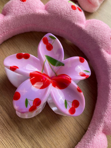Set de Vincha y Muñequeras Absorbentes para Skincare Rosado Claro