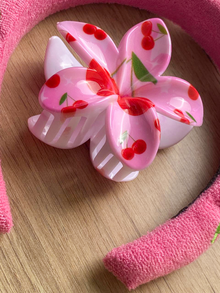 Set de Vincha y Muñequeras Absorbentes para Skincare Rosado Chicle